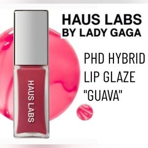HAUS LABS BY LADY GAGA PhD Hybrid Lip Glaze Plumping Gloss GUAVA
